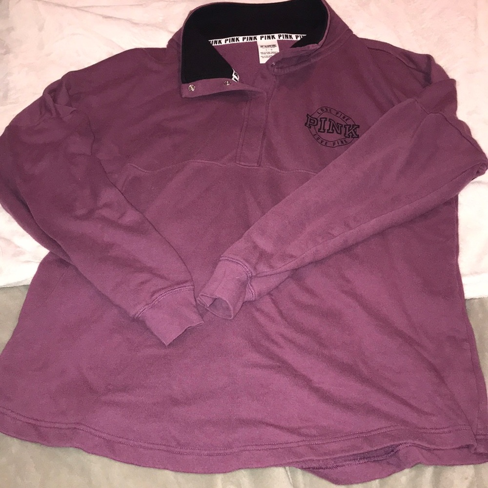 Mauve colored Pink pullover size large